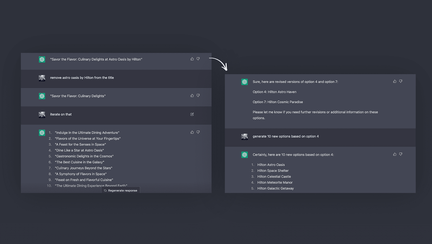 a screen capture of a dicussion with Chat GPT 