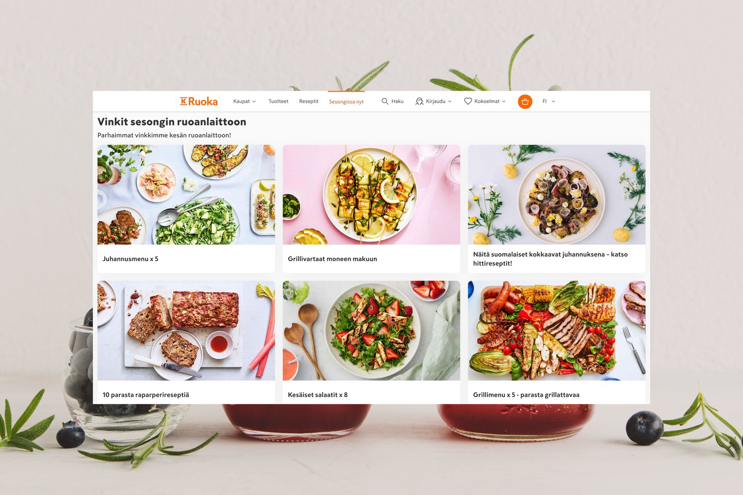 UI image of Kesko ecomm