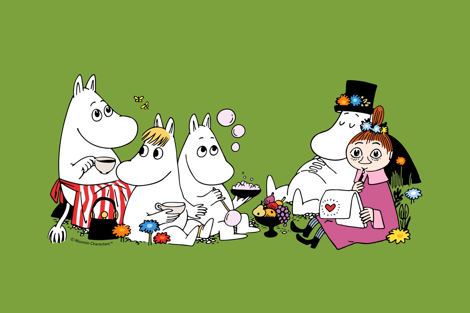 moomin characters illustration